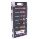 RS PRO 8-Piece 1/4 in Hex Drive Bit Socket Set Chrome Vanadium Steel Ring Magnet 180-7090
