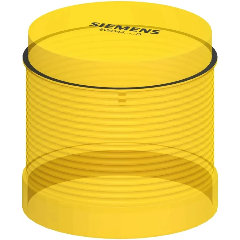 Siemens 8WD44 Series Yellow Continuous Effect Flashing Light Element LED Bulb 24V AC/DC IP65 