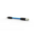 TE Connectivity Sensor Actuator Cable Male 8 Way M12 to Male 8 Way M12 Straight, 5 m, 50V, Low Smoke Free Halogen 2322421-9