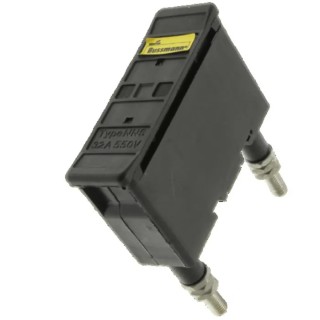 Eaton 32A Rail Mount Fuse Holder 1P Pole Back Stud Connected DIN 35 mm 550V AC 32NNSBS