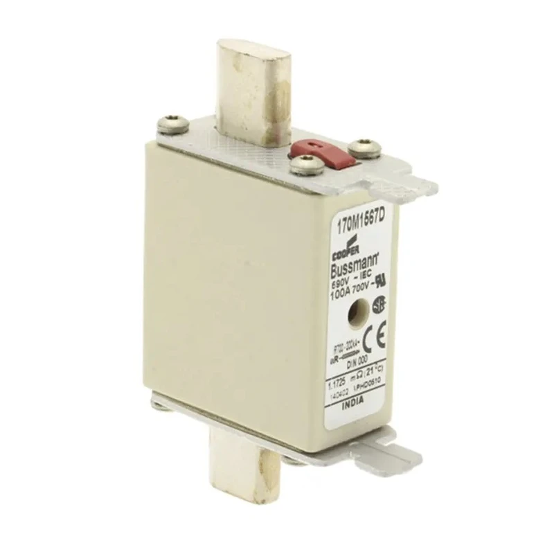 Eaton 16A Centred Tag Fuse NH000 690V AC High Speed Dual Indication Fast Acting Bussmann Series NH000