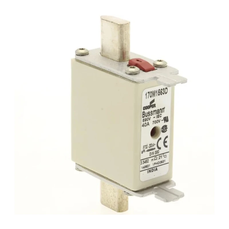 Eaton 40A High Speed Dual Indication Centred Tag Fuse NH000 690V AC NH000