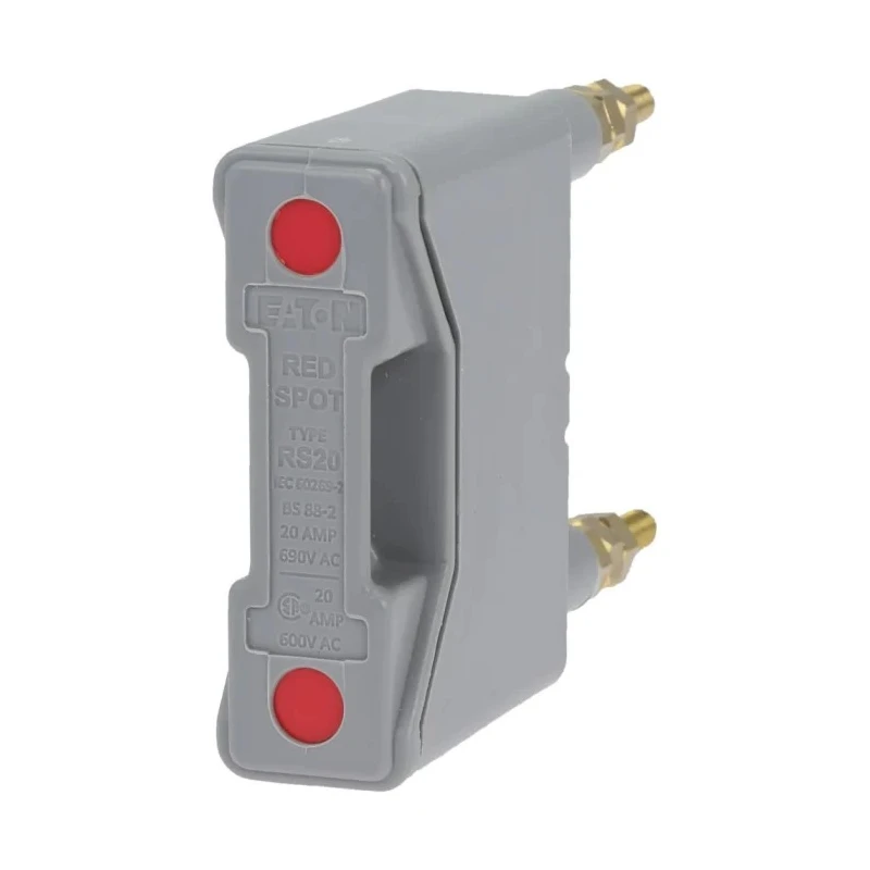 Eaton 20A Rail Mount Fuse Holder, 1P-Pole, 660V AC, 690V AC RS20P-GGY