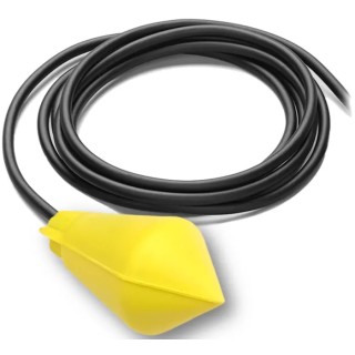 ATMI Cable Float Switch with 5 m Cable, SPDT Output, Max 400 V AC / 250 V DC, Copolymer Polypropylene Housing BIPSTOPVRNEO5M