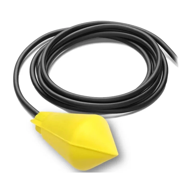 ATMI Cable Float Switch with 5 m Cable, SPDT Output, Max 400 V AC / 250 V DC, Copolymer Polypropylene Housing BIPSTOPVRNEO5M
