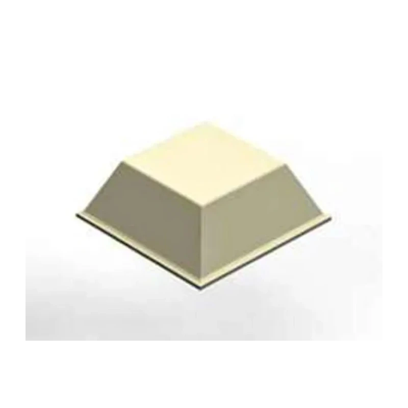 3M Square Adhesive Anti-Vibration Mount, 20.5 mm Outside Diameter, 7.6 mm Overall Height SJ5023WT