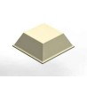 3M Square Adhesive Anti-Vibration Mount, 20.5 mm Outside Diameter, 7.6 mm Overall Height SJ5023WT