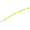 TE Connectivity FlexLite Series Yellow Hook Up Wire, 23 AWG, 19x0.12 mm Core Strands, 100 m Length FLT0111-0.25-4
