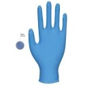 Uniglove Blue Nitrile Disposable Gloves Medical Grade Food Safe 0.1mm Thickness GS0032