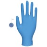 Uniglove Blue Nitrile Disposable Gloves Medical Grade Food Safe 0.1mm Thickness GS0032