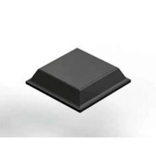 3M Square Anti-Vibration Mount Adhesive, Urethane Material, 12.7 mm OD, 3.1 mm Height SJ5008GY
