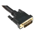 RS PRO Male DVI-D Dual Link to Male DVI-D Cable 10m Black Sheath Polyvinyl Chloride 182-8568