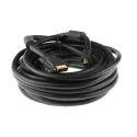 RS PRO Male DVI-D Dual Link to Male DVI-D Cable 10m Black Sheath Polyvinyl Chloride 182-8568