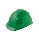 Skytec Green Ventilated Adjustable Safety Helmet with 6-Point Suspension Harness and Pinlock Adjustable Headband 2C60D0GR0000