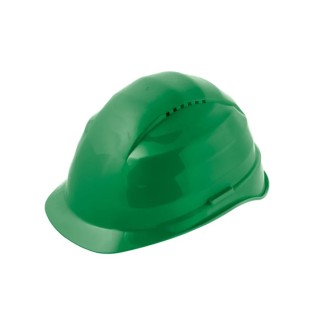 Skytec Green Ventilated Adjustable Safety Helmet with 6-Point Suspension Harness and Pinlock Adjustable Headband 2C60D0GR0000