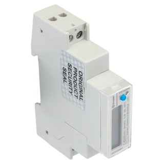Finder 1 Phase LCD Energy Meter with Pulse Output, 7 Digits Display, Class B Accuracy, 90.4mm Cutout Height 7E.64.8.230.0010