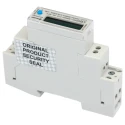 Finder 1 Phase LCD Energy Meter with Pulse Output, 7 Digits Display, Class B Accuracy, 90.4mm Cutout Height 7E.64.8.230.0010