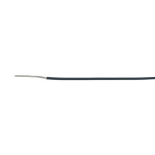 TE Connectivity FlexLite Series Black Equipment Wire 20 AWG 19/0.19 mm Core Strands 100 m Polyolefin FLT0111-0.50-0