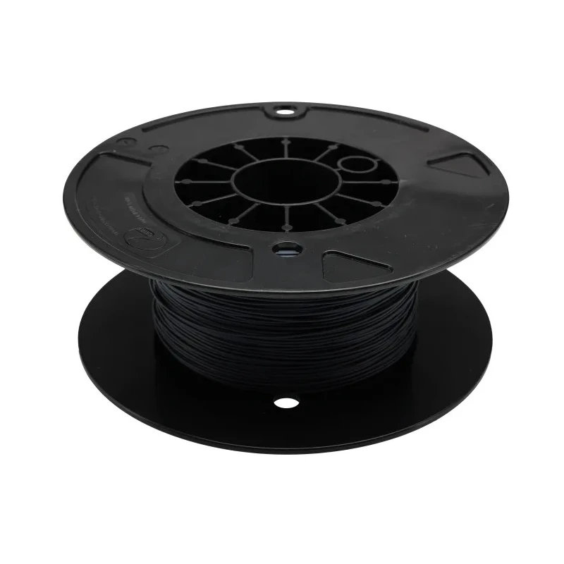 TE Connectivity FlexLite Series Black Equipment Wire 20 AWG 19/0.19 mm Core Strands 100 m Polyolefin FLT0111-0.50-0