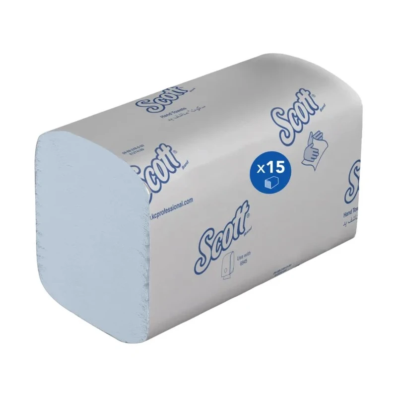 SCOTT Control™ Interfolded Hand Towels 318 x 106 mm 1 Ply 3600 Sheets 6682