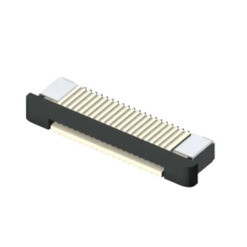 Samtec 0.5 mm Pitch 10 Way Right Angle Female PCB Socket Surface Mount Solder ZF5S