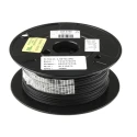 TE Connectivity FlexLite Series Black Equipment Wire 16 AWG 19 x 0.32 mm Core Strands 100 m Polyolefin FLT0111-1.50-0