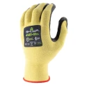 Showa Yellow Elastane Work Gloves Size 8 Nitrile Foam Coating Cut Resistant SHOS3772