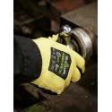 Showa Yellow Elastane Work Gloves Size 8 Nitrile Foam Coating Cut Resistant SHOS3772