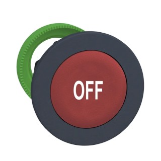 Schneider Electric Harmony Series Red Momentary Push Button Head 30 mm Cutout IP66 IP67 IP69K ZB5FA435