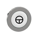 Schneider Electric Harmony Series White Momentary Push Button Head 30mm Cutout IP66 IP67 IP69K ZB4FA145