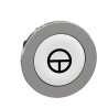 Schneider Electric Harmony Series White Momentary Push Button Head 30mm Cutout IP66 IP67 IP69K ZB4FA145