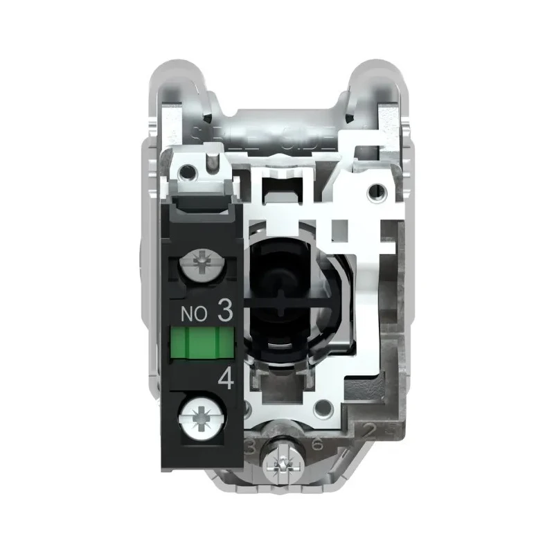 Schneider Electric Harmony XB4 Series Push Button Switch, Spring Return, Panel Mount, 30 mm Cutout, SPST, White LED XB4FA11