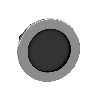 Schneider Electric ZB4 Series Black Round Metal Momentary Push Button Head, 30 mm Cutout, IP66 IP67 IP69K ZB4FA26