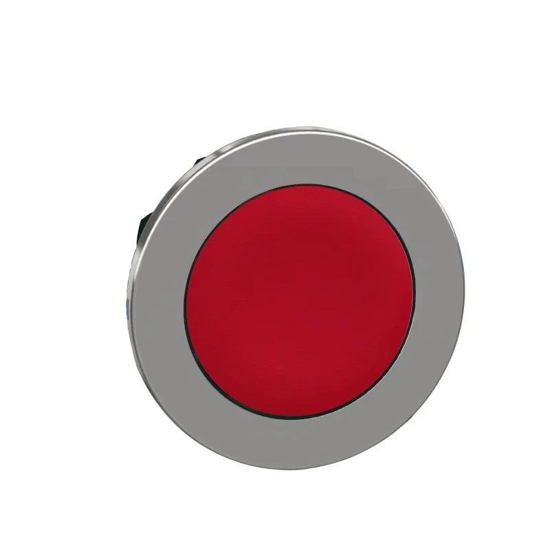 Schneider Electric Harmony Series Red Maintained Push Button Head 30 mm Cutout Metal IP66 IP67 IP69K ZB4FH04
