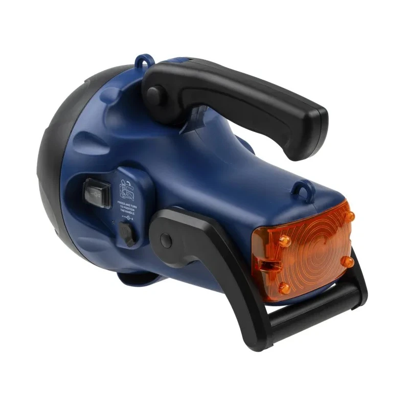 Nightsearcher Rechargeable LED Searchlight Amber 7.4V 4400mAh Lithium-ion Battery IP44 1600 Lumens Beam Distance NSSL1600