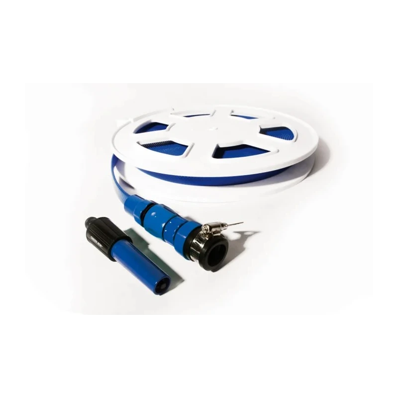 RS PRO Flat Roll-Up Hose with Coupling 20 m Length 8 bar Maximum Operating Pressure Polyvinyl Chloride UK 186-0597
