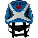 3M Blue Vented Adjustable Safety Helmet with Chin Strap ABS Material EN 12492 + EN 397 X5003VE-CE