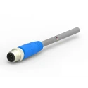TE Connectivity Male 8 Way M12 to 8 Way Sensor Actuator Cable, 500mm T4151120008-001