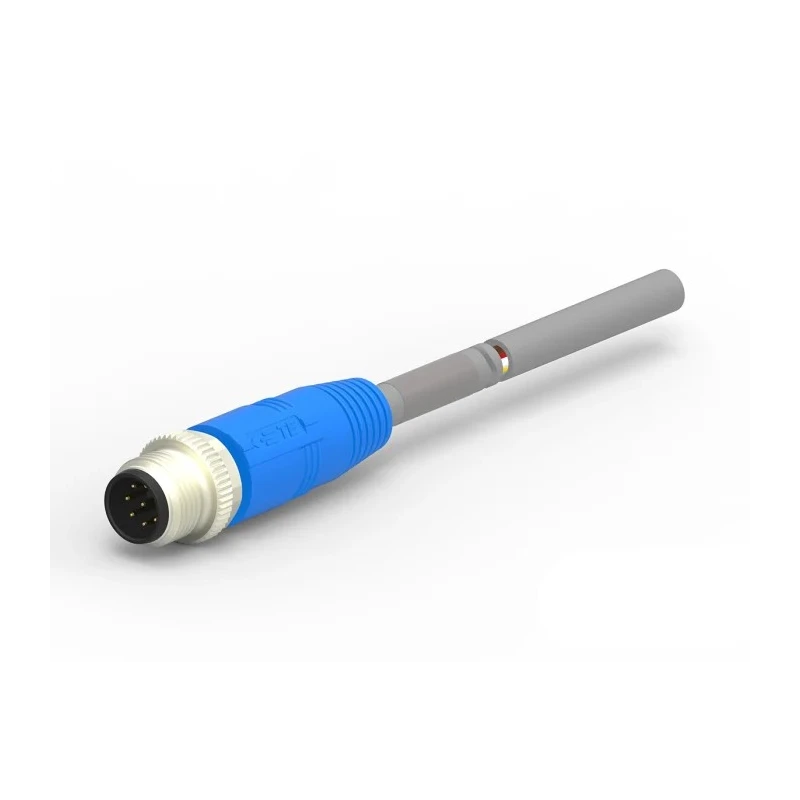 TE Connectivity Male 8 Way M12 to 8 Way Sensor Actuator Cable, 500mm T4151120008-001