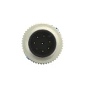 TE Connectivity Male 8 Way M12 to 8 Way Sensor Actuator Cable, 500mm T4151120008-001