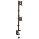 StarTech.com Black Monitor Arm Desk Mount with 10 kg Load Capacity 900mm Height ARMDUALV