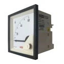 RS PRO Analogue Panel Ammeter 3 A AC, 68 mm x 68 mm, 1 % Moving Iron 186-2441