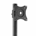 StarTech.com Black Monitor Arm Desk Mount with 10 kg Load Capacity 900mm Height ARMDUALV