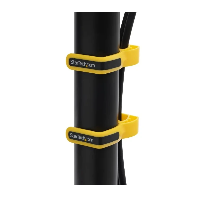 StarTech.com Black Monitor Arm Desk Mount with 10 kg Load Capacity 900mm Height ARMDUALV