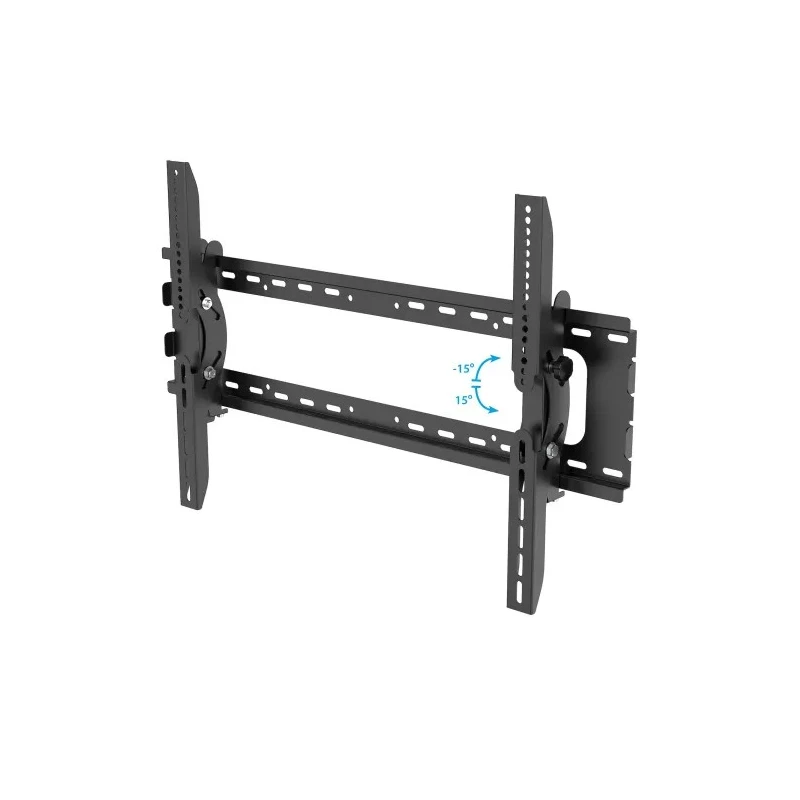 StarTech.com Black Wall Mount Display Bracket with 75Kg Load Capacity and Multiple VESA Configurations FLATPNLWALL