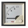 RS PRO Analogue Panel Ammeter 30 A AC, Moving Iron, 68 mm x 68 mm, 1% Accuracy, Model 186-2448