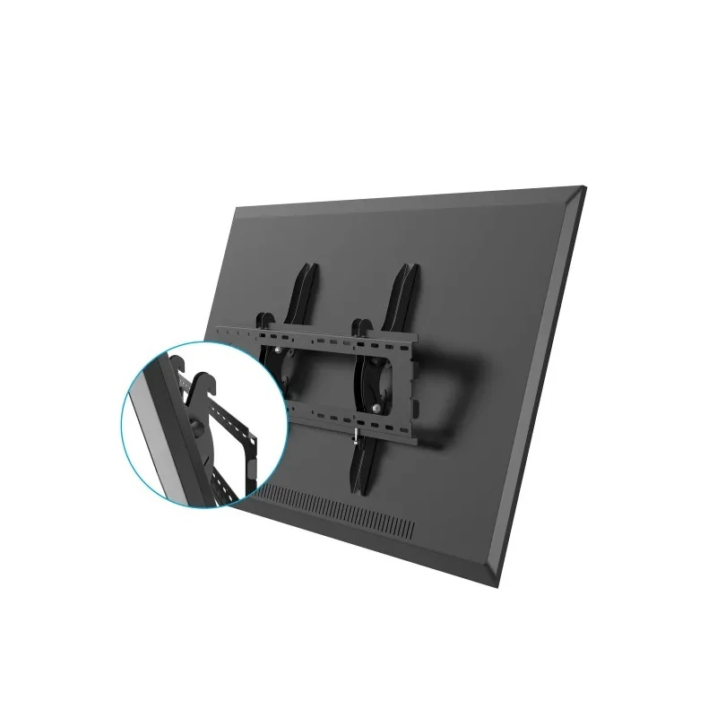 StarTech.com Black Wall Mount Display Bracket with 75Kg Load Capacity and Multiple VESA Configurations FLATPNLWALL