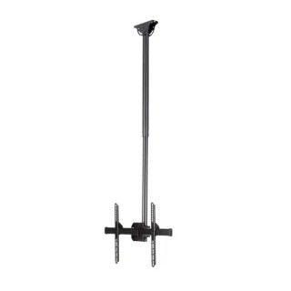 StarTech.com Freestanding Floor Monitor Mount Black VESA 200x200 to 600x400 Height 1.78m FLATPNLCEIL