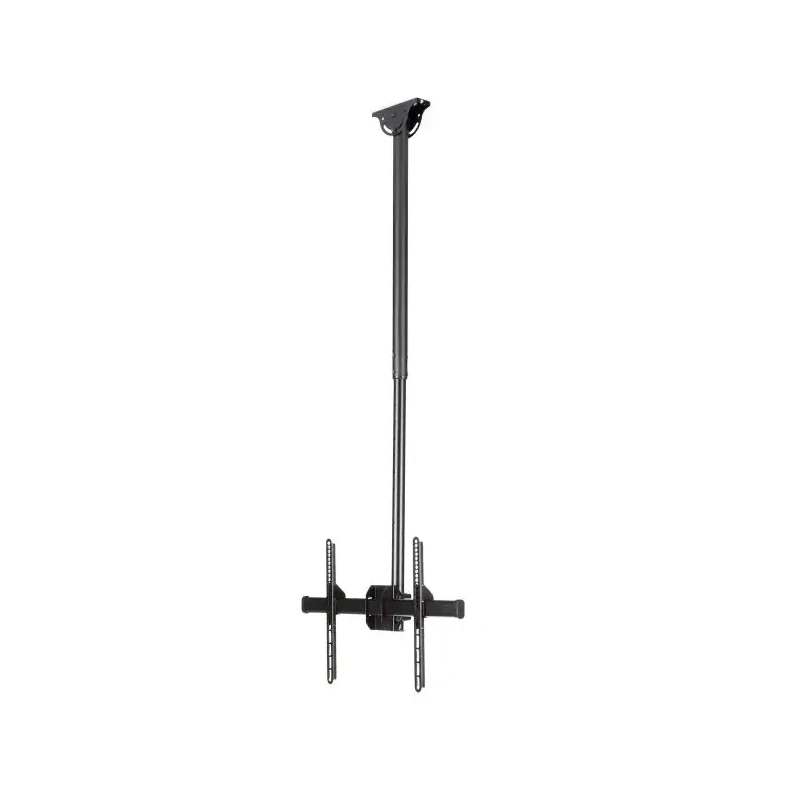 StarTech.com Freestanding Floor Monitor Mount Black VESA 200x200 to 600x400 Height 1.78m FLATPNLCEIL