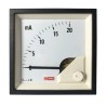 RS PRO Analogue Panel Ammeter 20 mA DC, 68 mm x 68 mm, 1% Moving Coil 186-2488